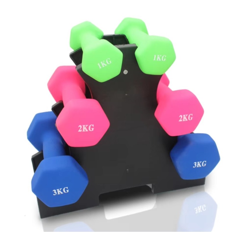 Home Gym Dumbbells - 3-Tier Dumbbell Storage Rack Home Gym
