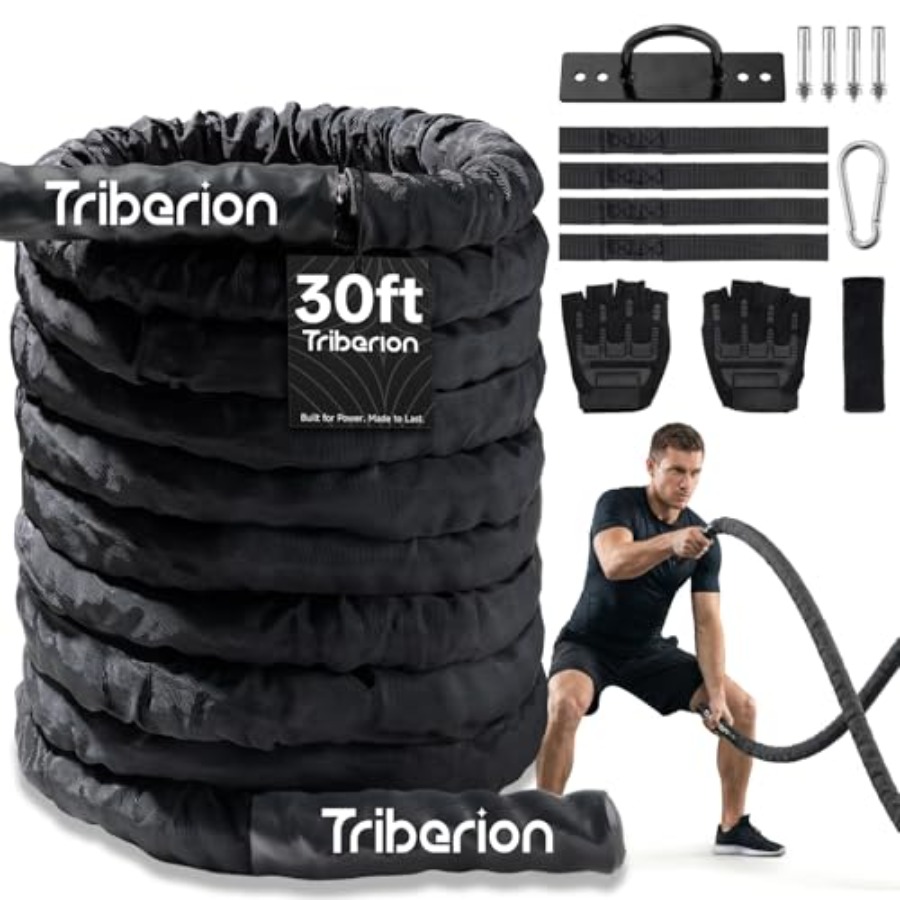 Battle Rope Heavy - Battle Rope for Home Gym Workout