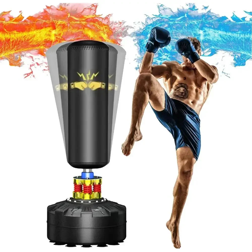 Boxing Bag Stand - Adults 70 Freestanding Suction Cup Boxing