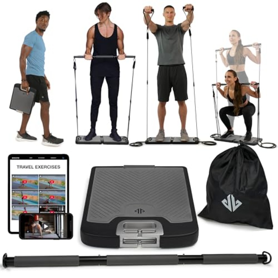 All In One Gym Home Equipment - Portable Home Gym Strength Training Equipment