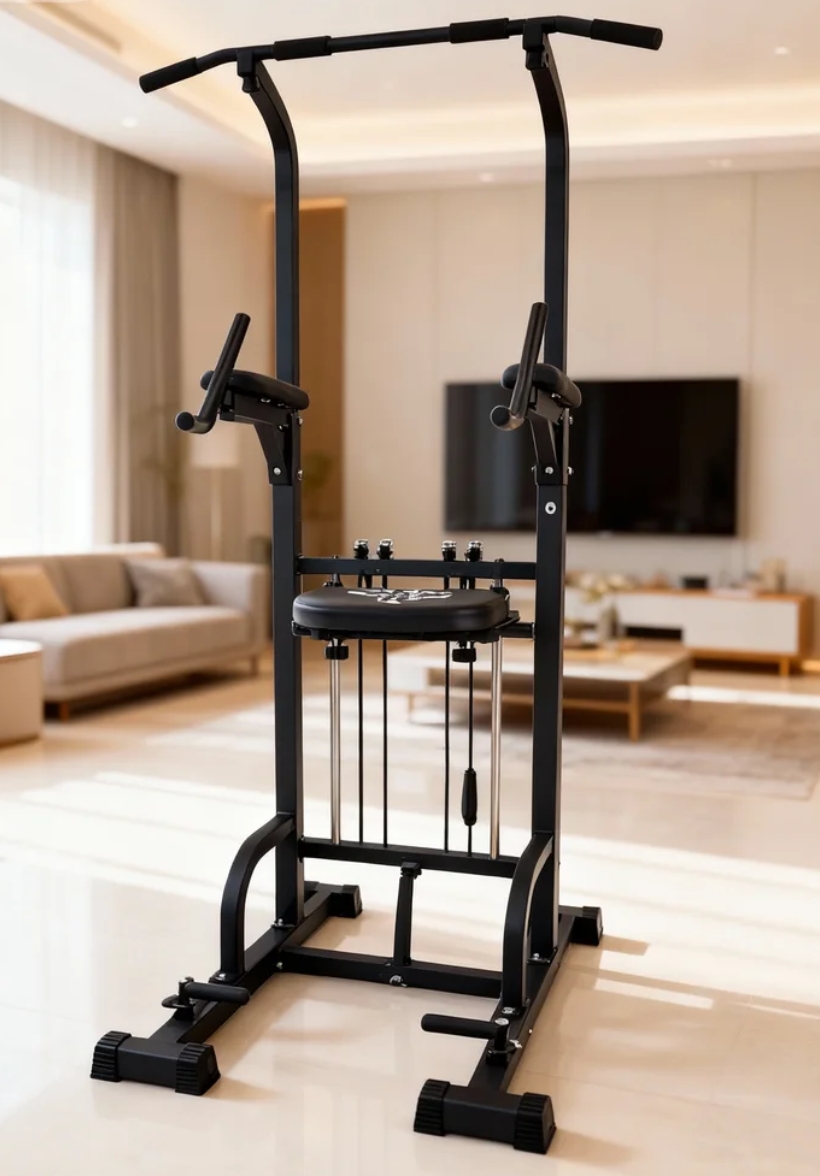 Home Gym Studio - Power Tower Pull-Up Dip Station 450LBS