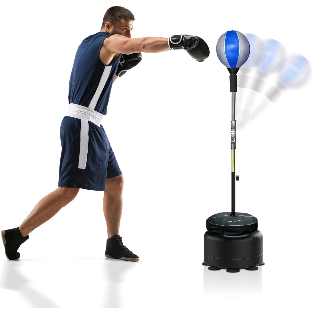 Boxing Bag Stand - Fast Reaction Punching Bag with Stand