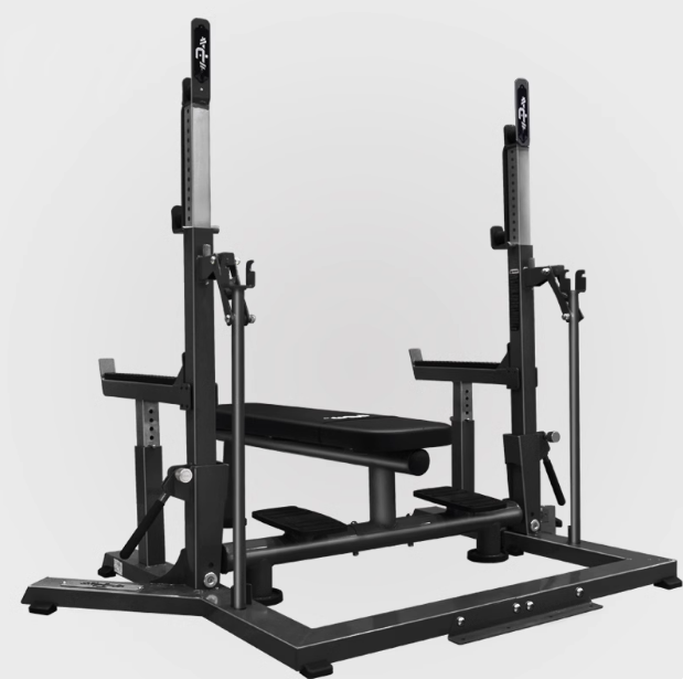 Home Gym Half Rack - Gym Home Equipment Weightlifting Heavy Duty