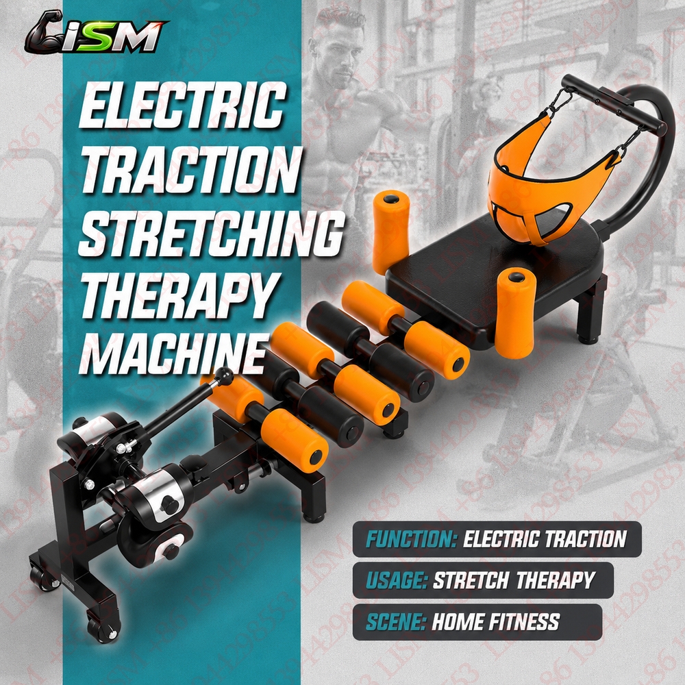Home Gym Electric Machine - Electric Traction Stretching Machine Neck Waist