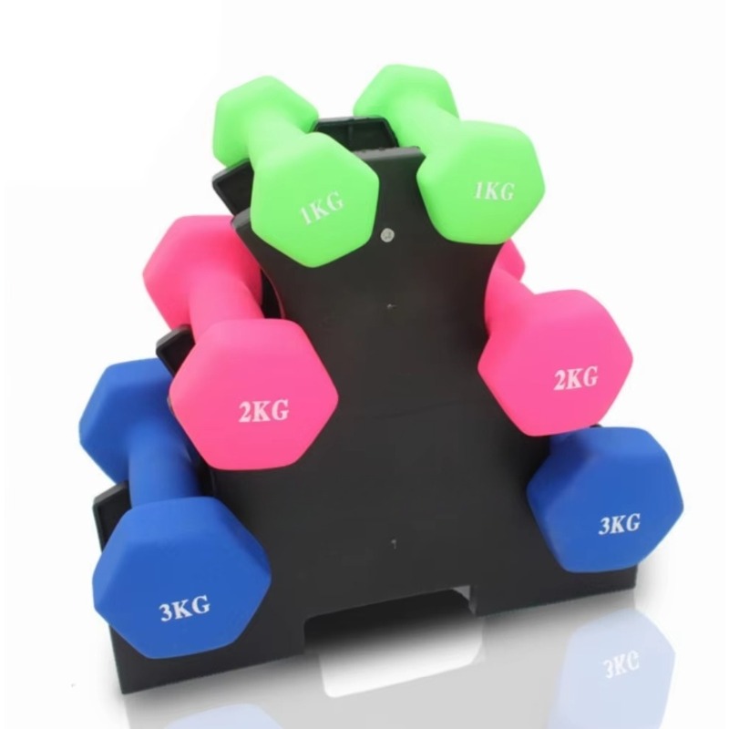 3-Tier  Dumbbell Storage Rack  - đánh giá và giá Home Gym Dumbbells