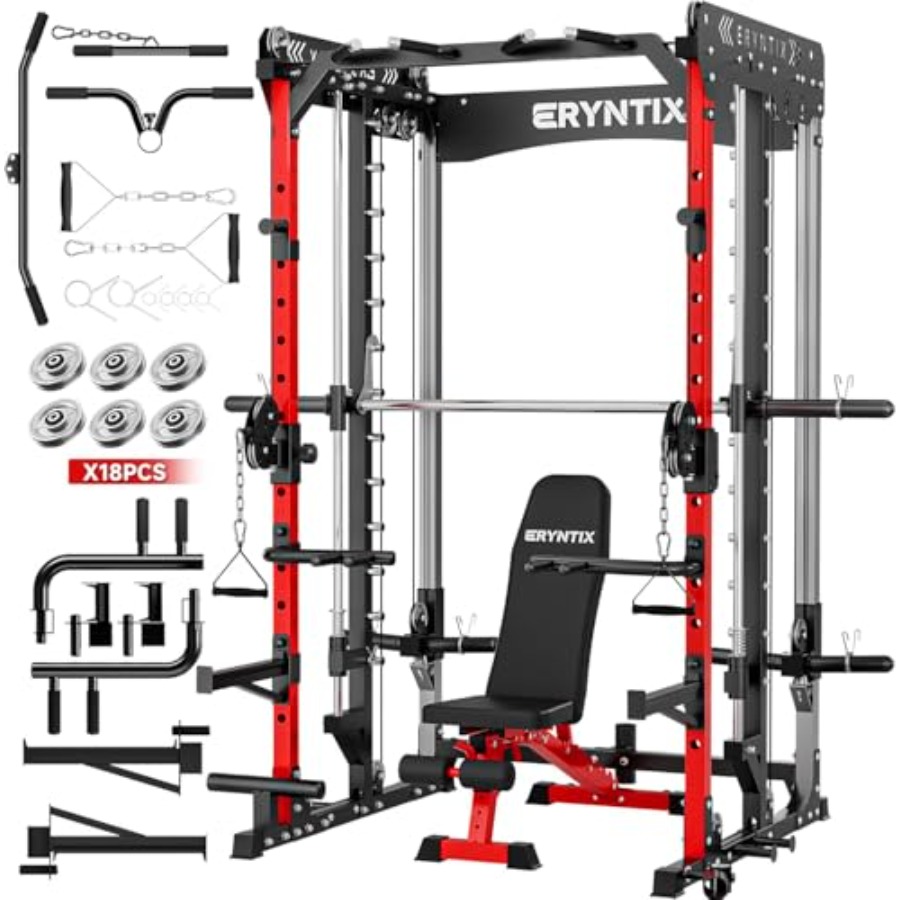 Smith Machine 2600 LBS Capacit - đánh giá và giá Home Gym All In One