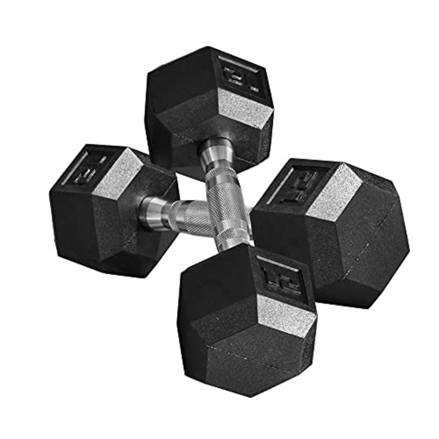 40lbs/45lbs/50lbs Rubber Dumbb - đánh giá và giá Home Gym Furniture