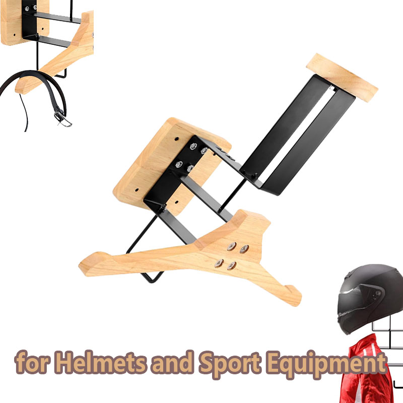 Wood Motorcycle Helmet Holder  - đánh giá và giá Home Gym Furniture