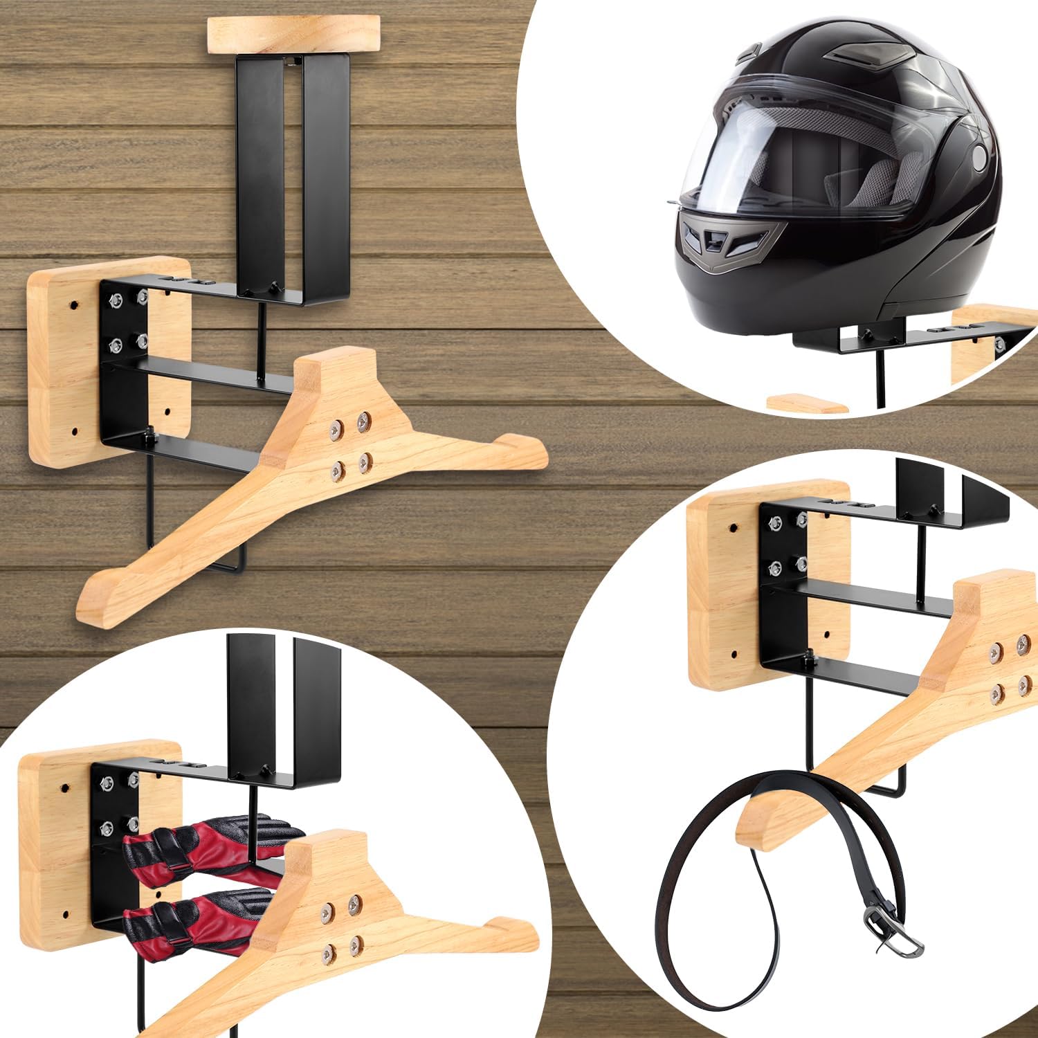 Wood Motorcycle Helmet Holder  - đánh giá và giá Home Gym Furniture