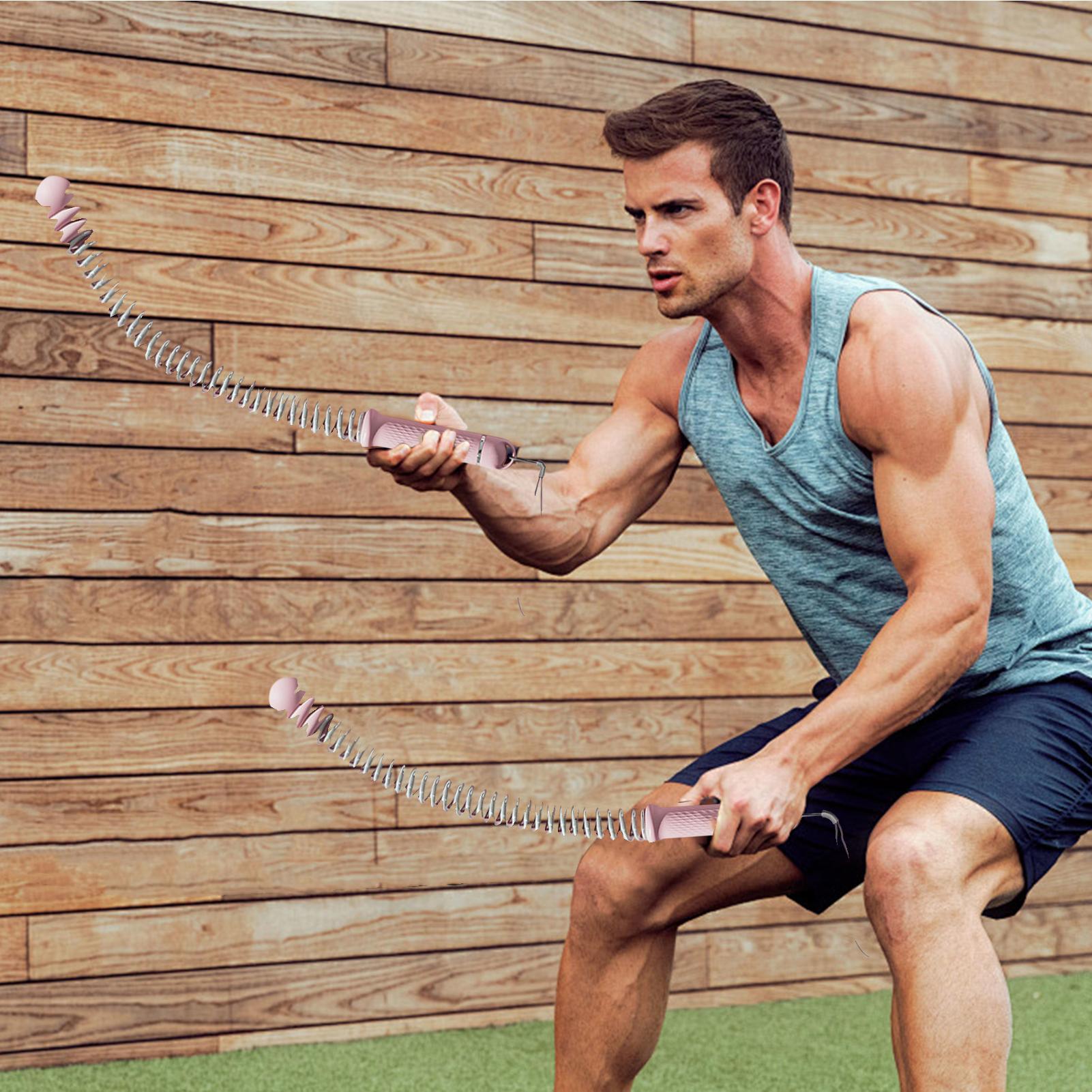 Portable Battle Ropes Full Bod - đánh giá và giá Battle Rope Heavy