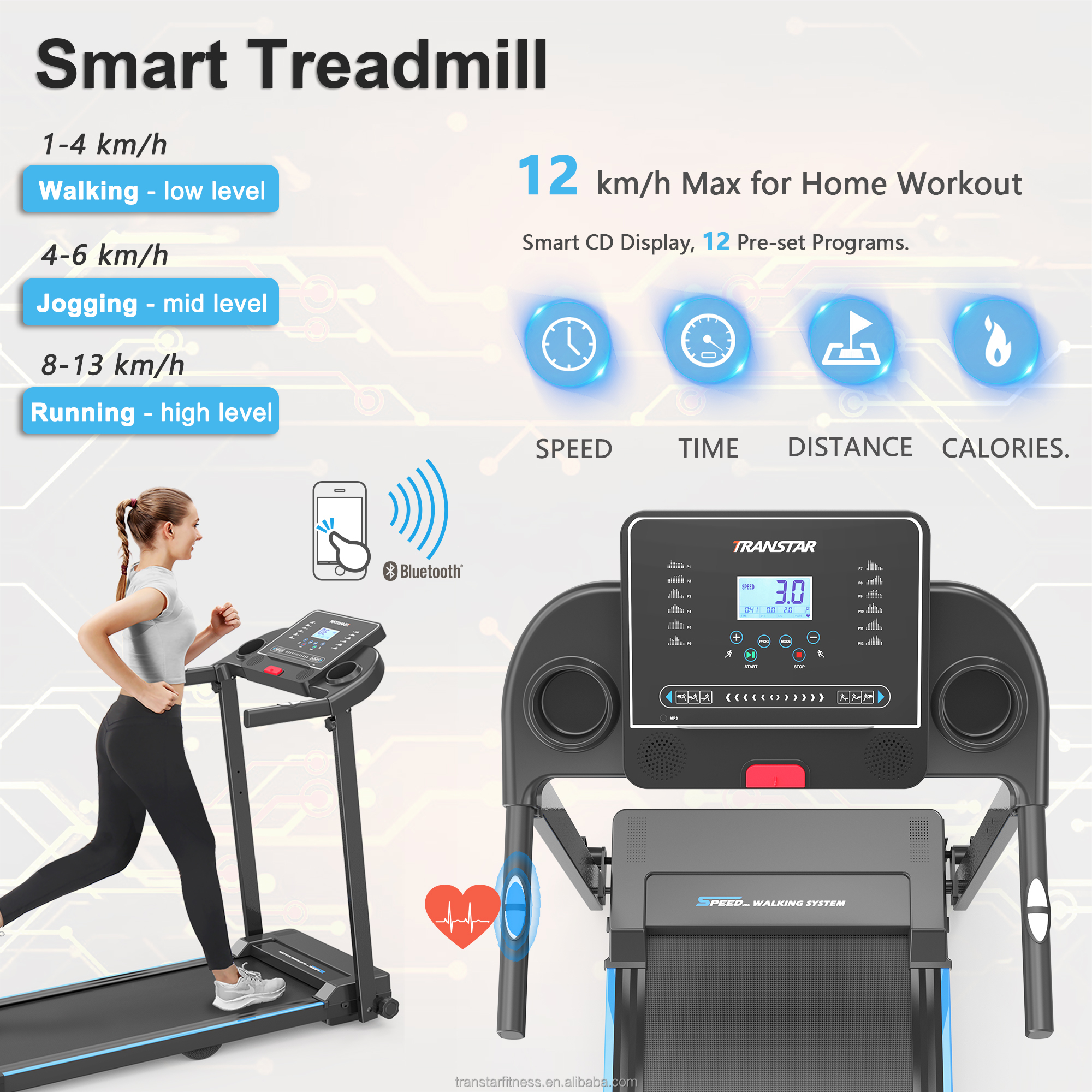 2.5HP Motor Foldable Electric  - đánh giá và giá Home Gym Electric Machine