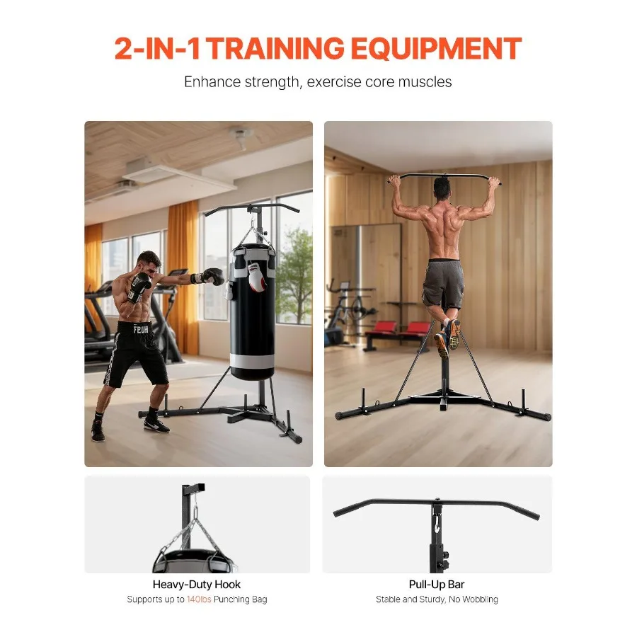 2 in 1 Punching Bag Stand Stee - đánh giá và giá Boxing Bag Stand