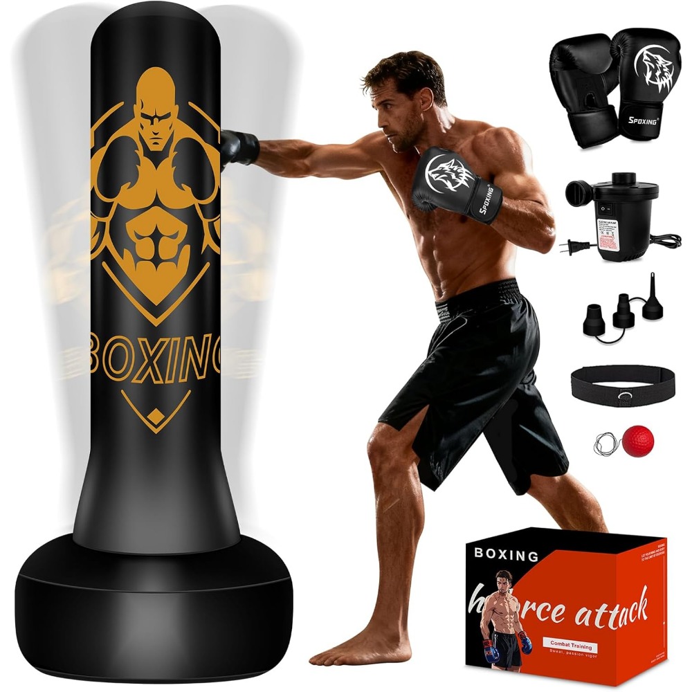 Freestanding 70 Inch Heavy Bag - đánh giá và giá Boxing Bag Stand