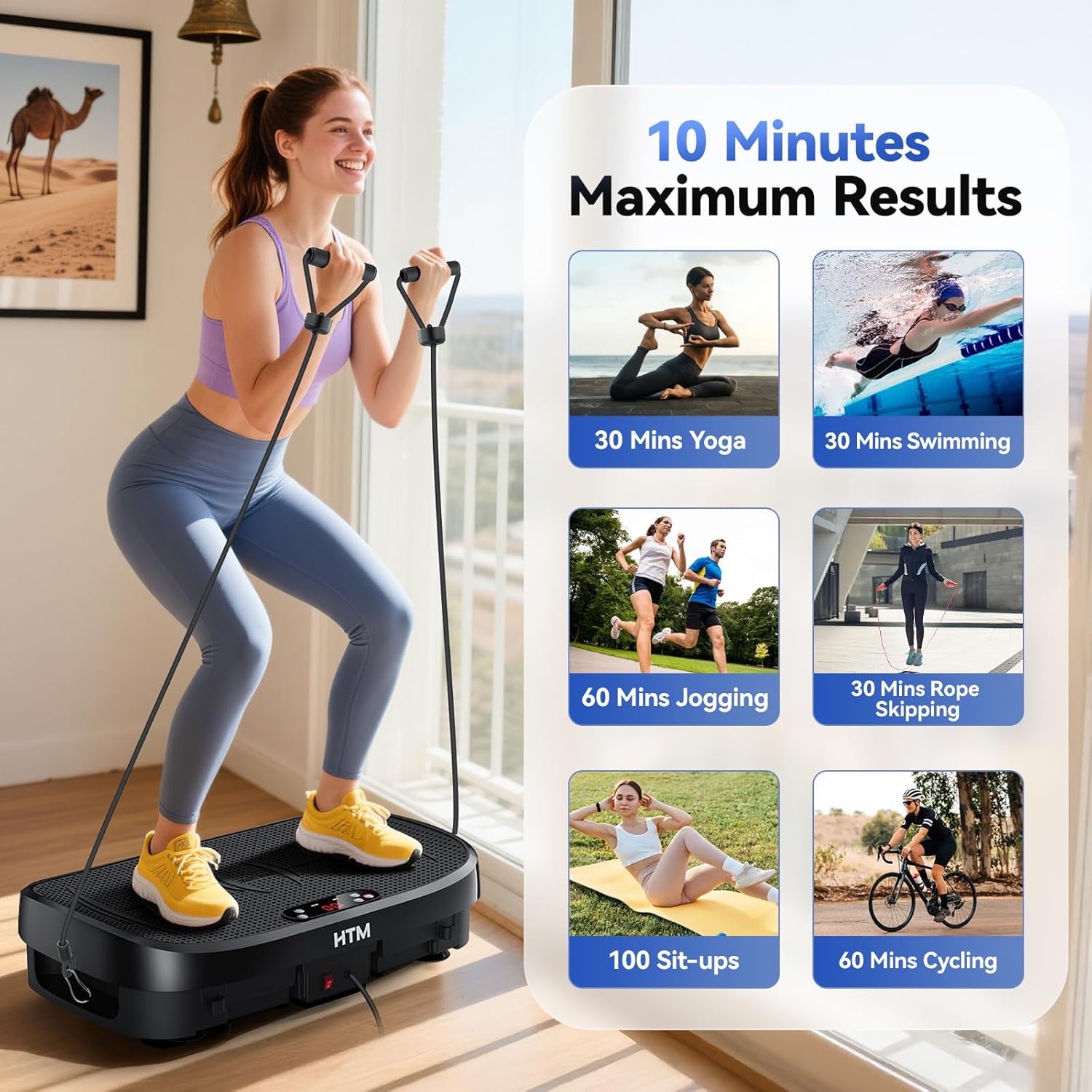 Vibration Plate Fat Burning Fi - đánh giá và giá Home Gym Studio