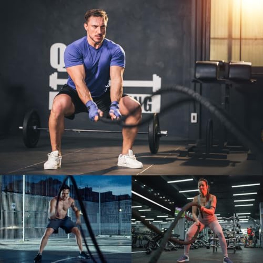 Battle Ropes Workout Rope Batt - đánh giá và giá Battle Rope Heavy
