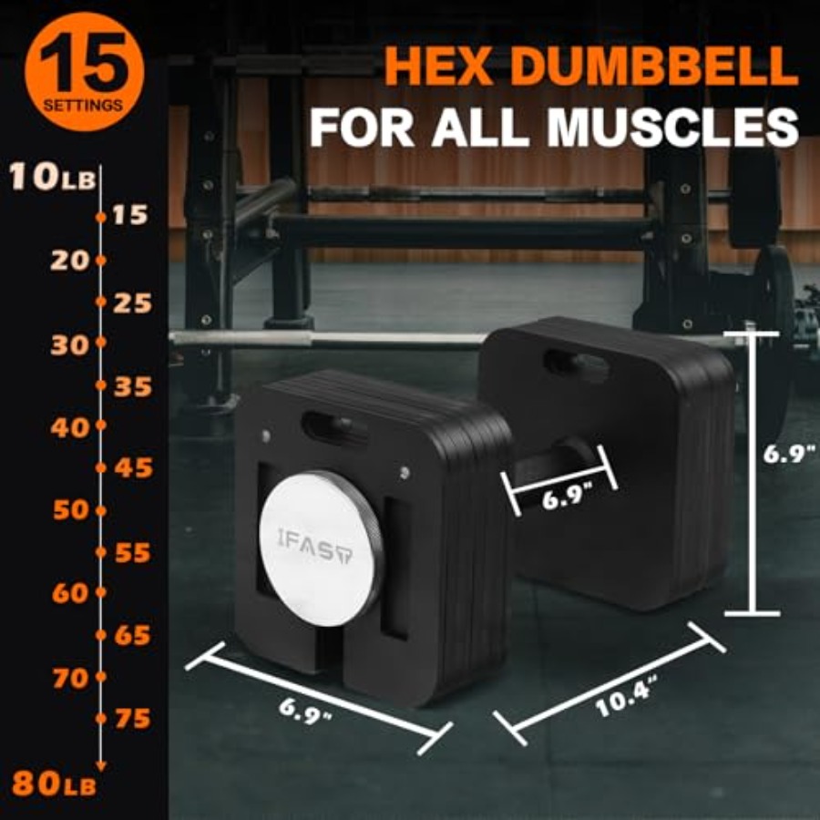 9 in 1 Free Adjustable Dumbbel - đánh giá và giá Home Gym Furniture