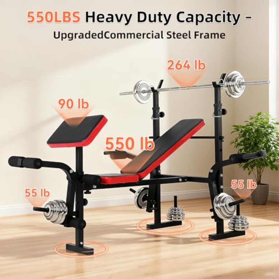 Home gym weight bench: heavy-d - đánh giá và giá Home Gym Furniture