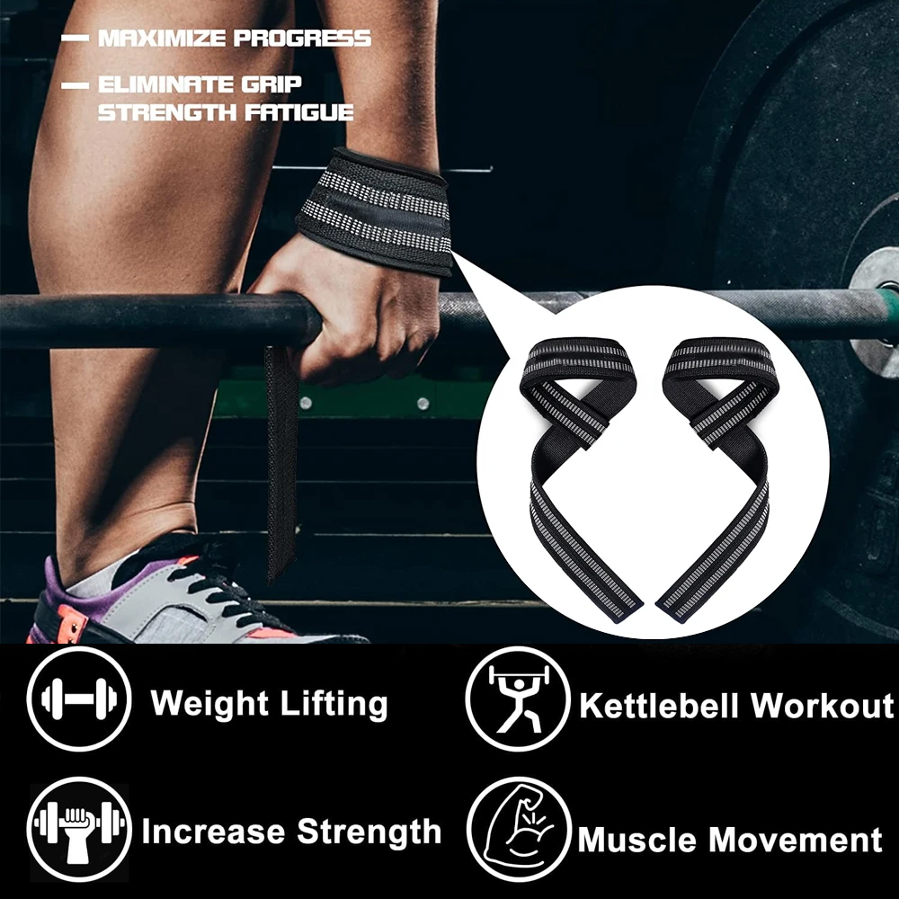 1 Pair Weight Lifting Straps,  - đánh giá và giá Lifting Straps Wrist