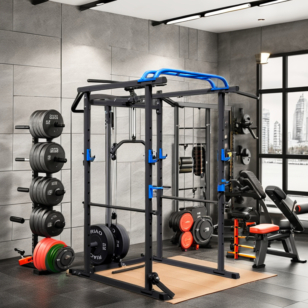 Factory-Designed Half Rack Hom - đánh giá và giá Home Gym Half Rack