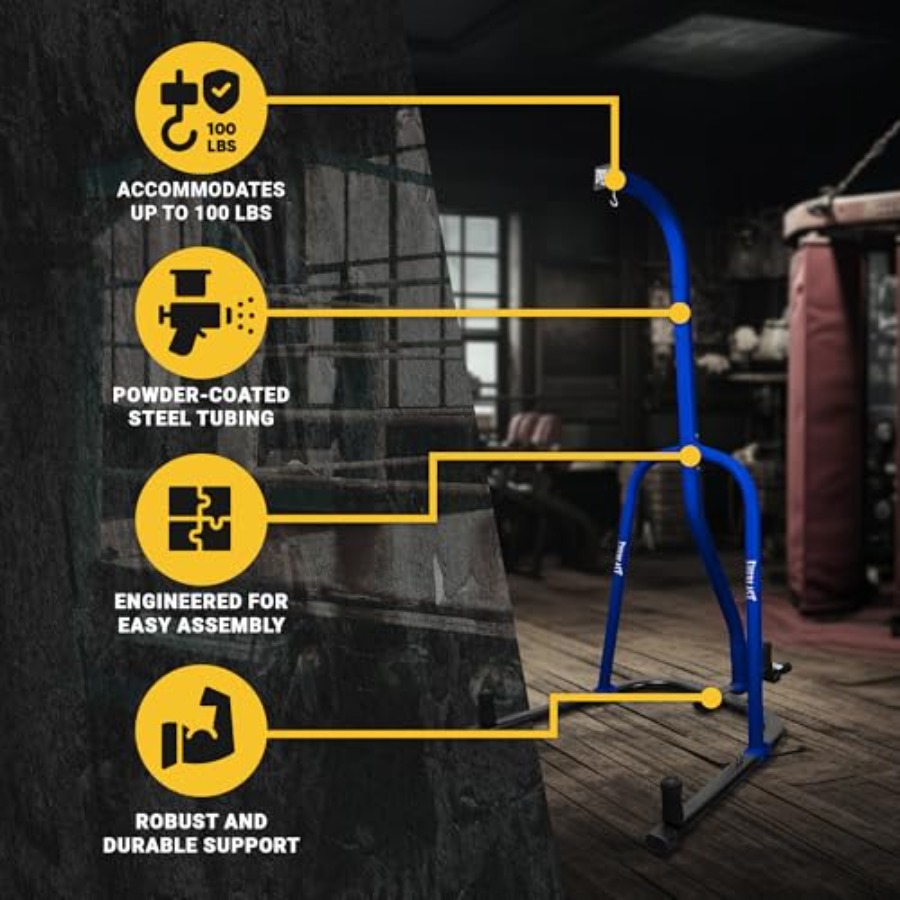 100 Pound Capacity Punching Ba - đánh giá và giá Boxing Bag Stand