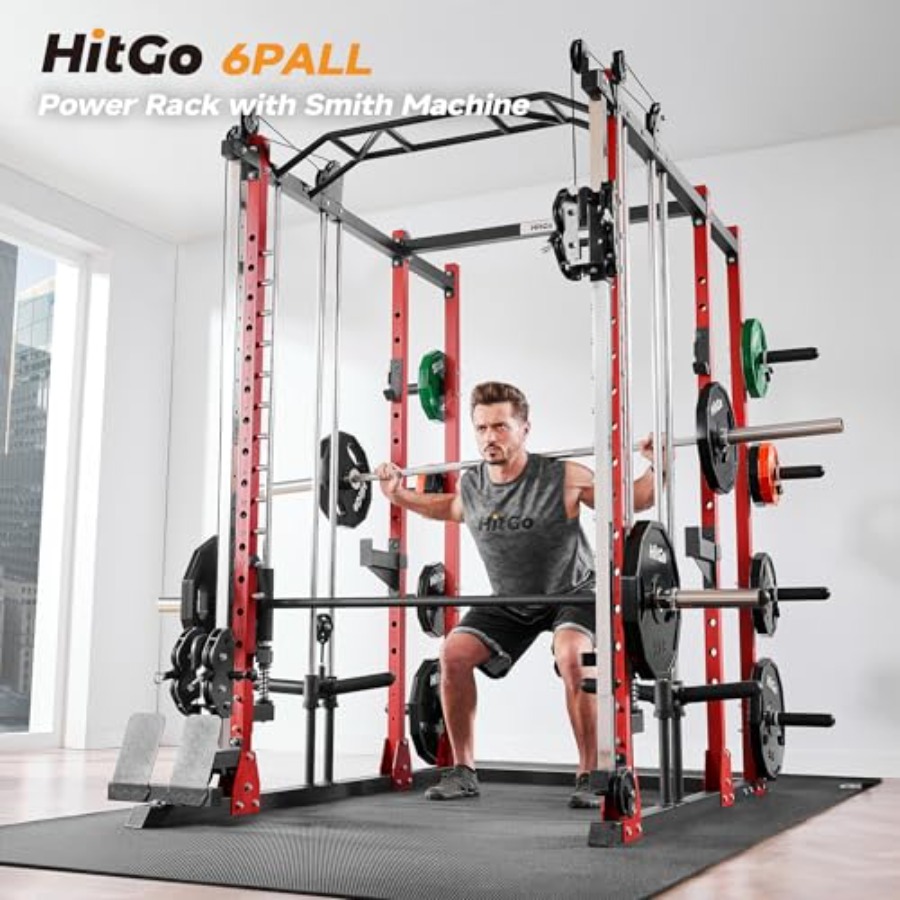All-in-One Power Rack with Smi - đánh giá và giá Home Gym All In One