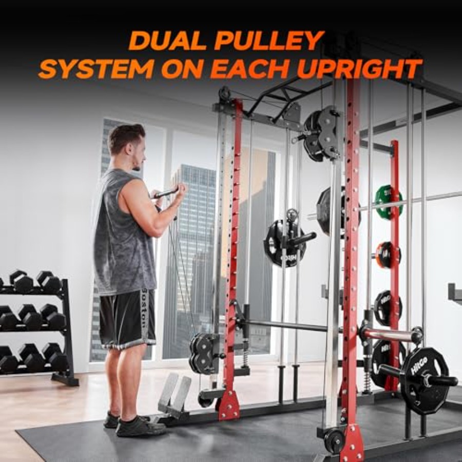 All-in-One Power Rack with Smi - đánh giá và giá Home Gym All In One
