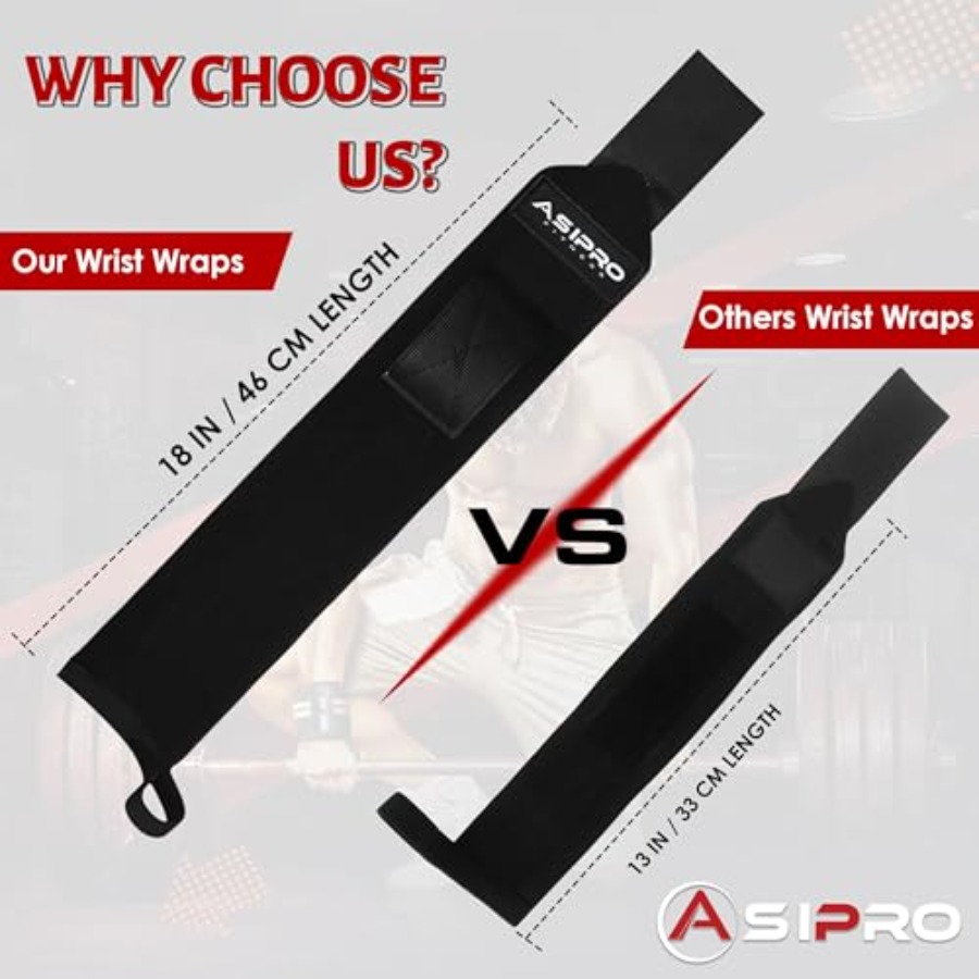 Wrist Wraps for Weightlifting  - đánh giá và giá Lifting Straps Wrist