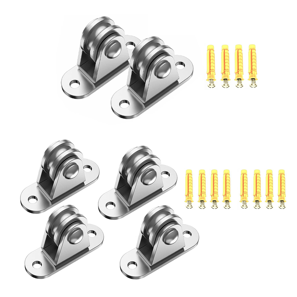 2/4Pcs Heavy Duty Fixed Pulley - đánh giá và giá Battle Rope Heavy