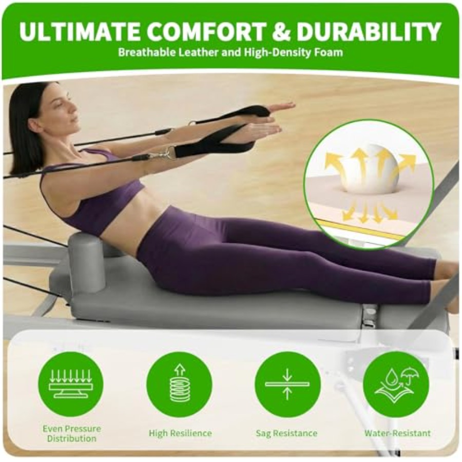 Foldable Pilates Reformer Mach - đánh giá và giá Home Gym Studio