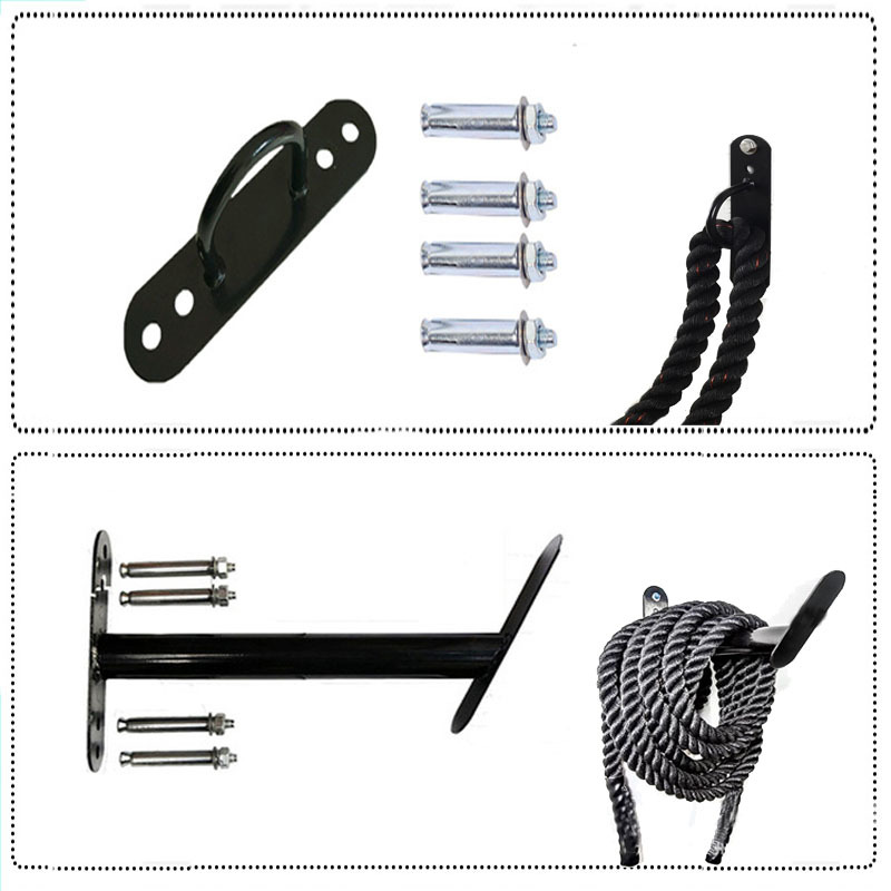 Wall-mounted Battle Rope Brack - đánh giá và giá Battle Rope Heavy