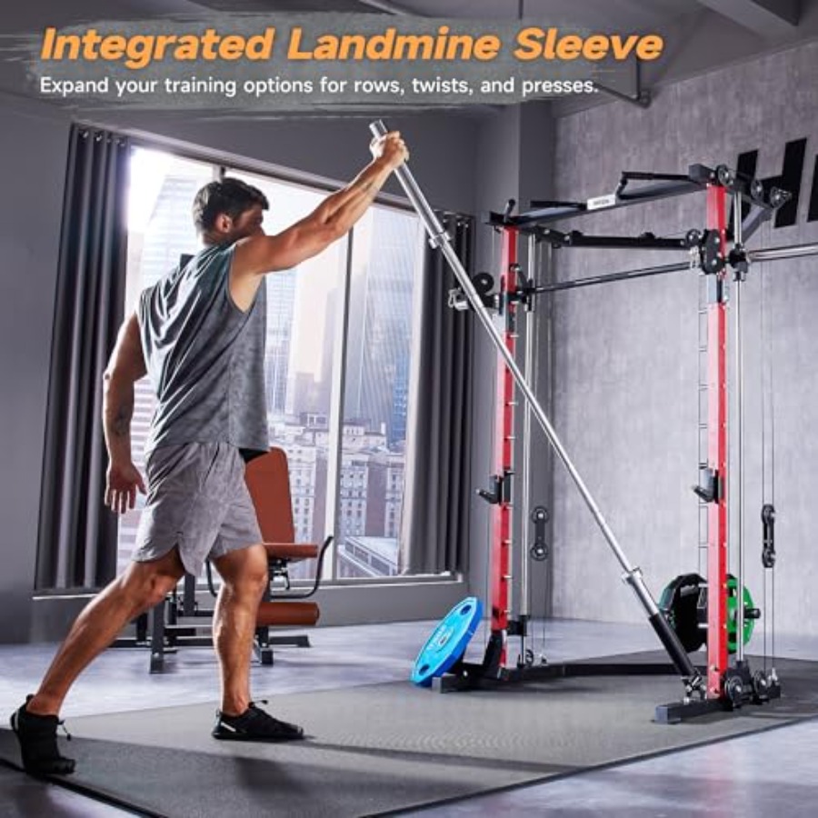 All-in-One Power Cage with Pul - đánh giá và giá Home Gym All In One