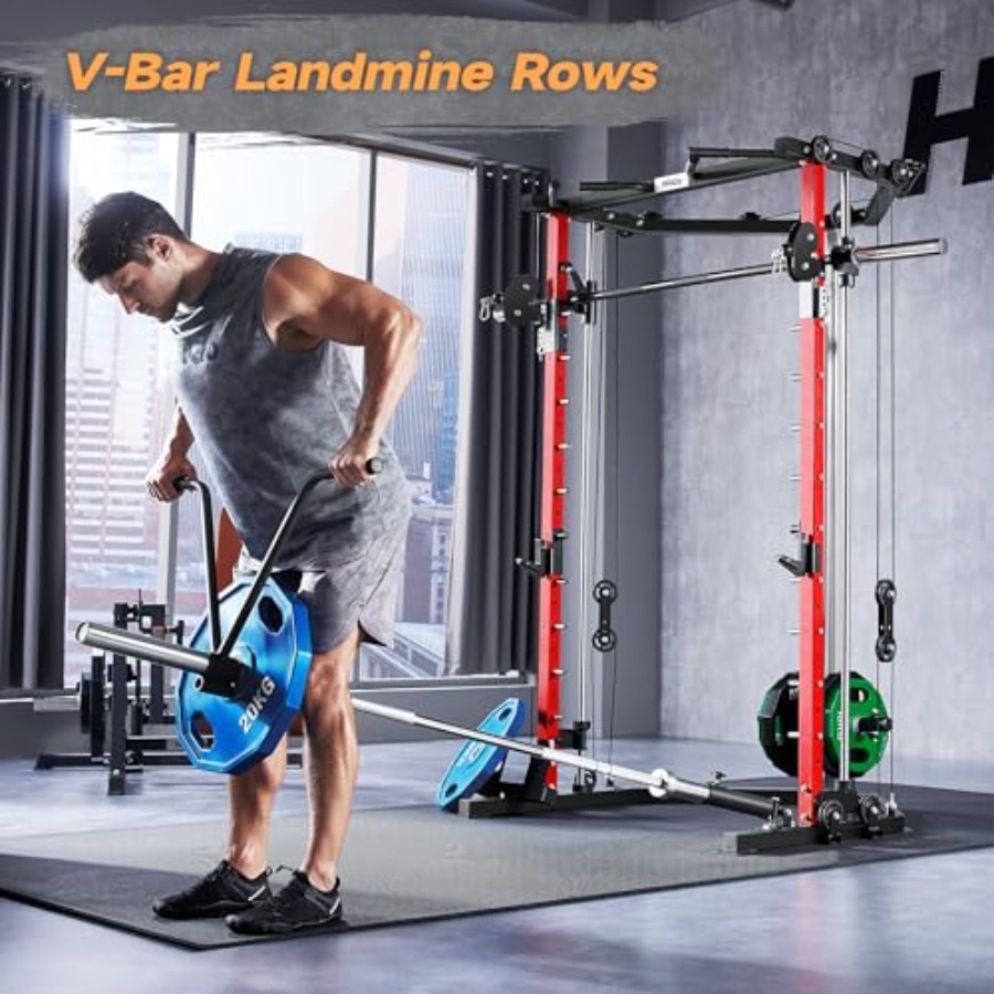All-in-One Power Cage with Pul - đánh giá và giá Home Gym All In One