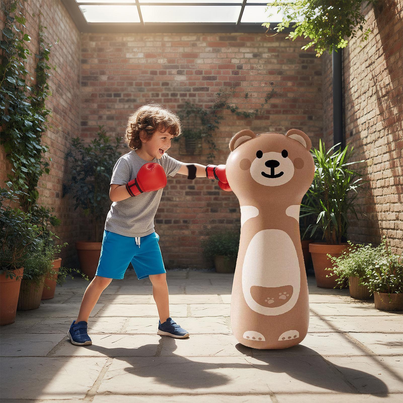 Children Inflatable Punching B - đánh giá và giá Boxing Bag Stand