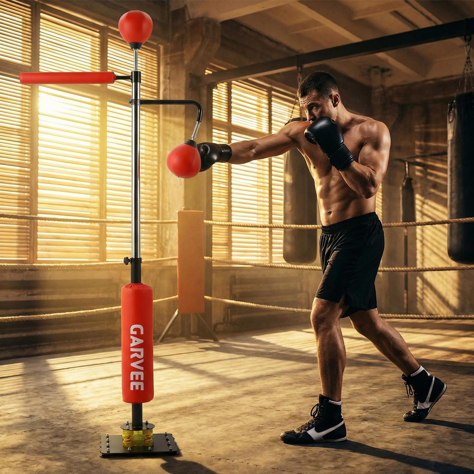 Punching Bag Free Standing wit - đánh giá và giá Boxing Bag Stand