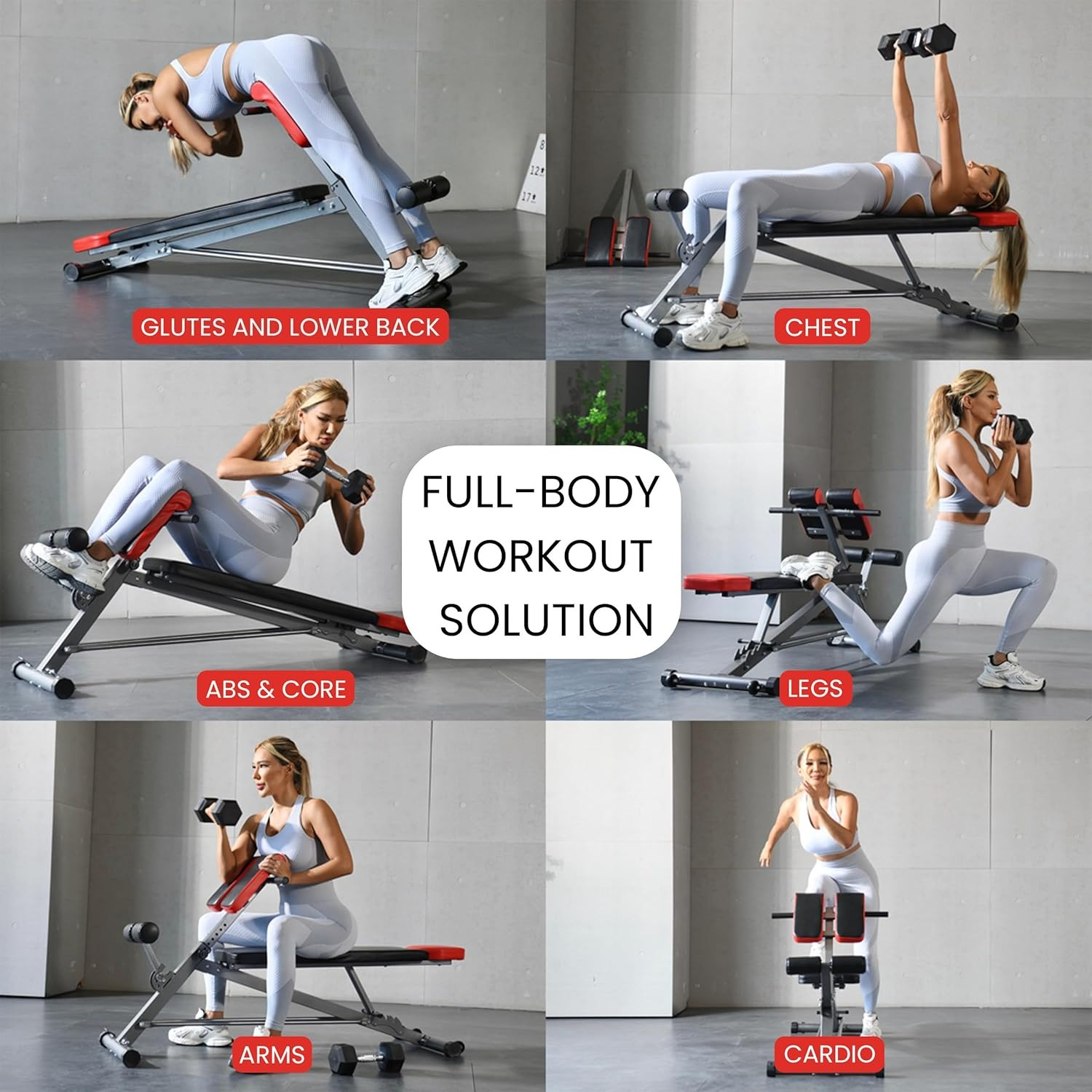 Multi-Functional Weight Bench  - đánh giá và giá Home Gym All In One