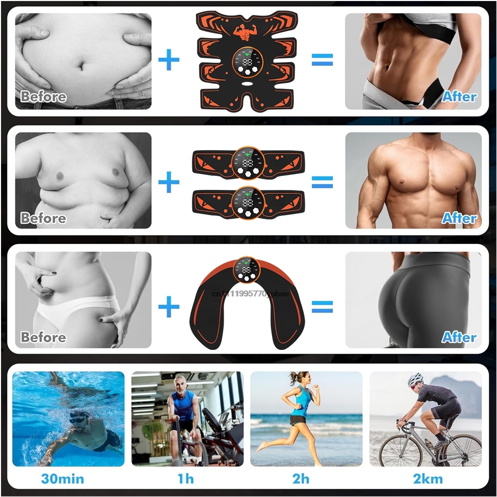 Portable EMS Abdominal Trainer - đánh giá và giá Home Gym Studio