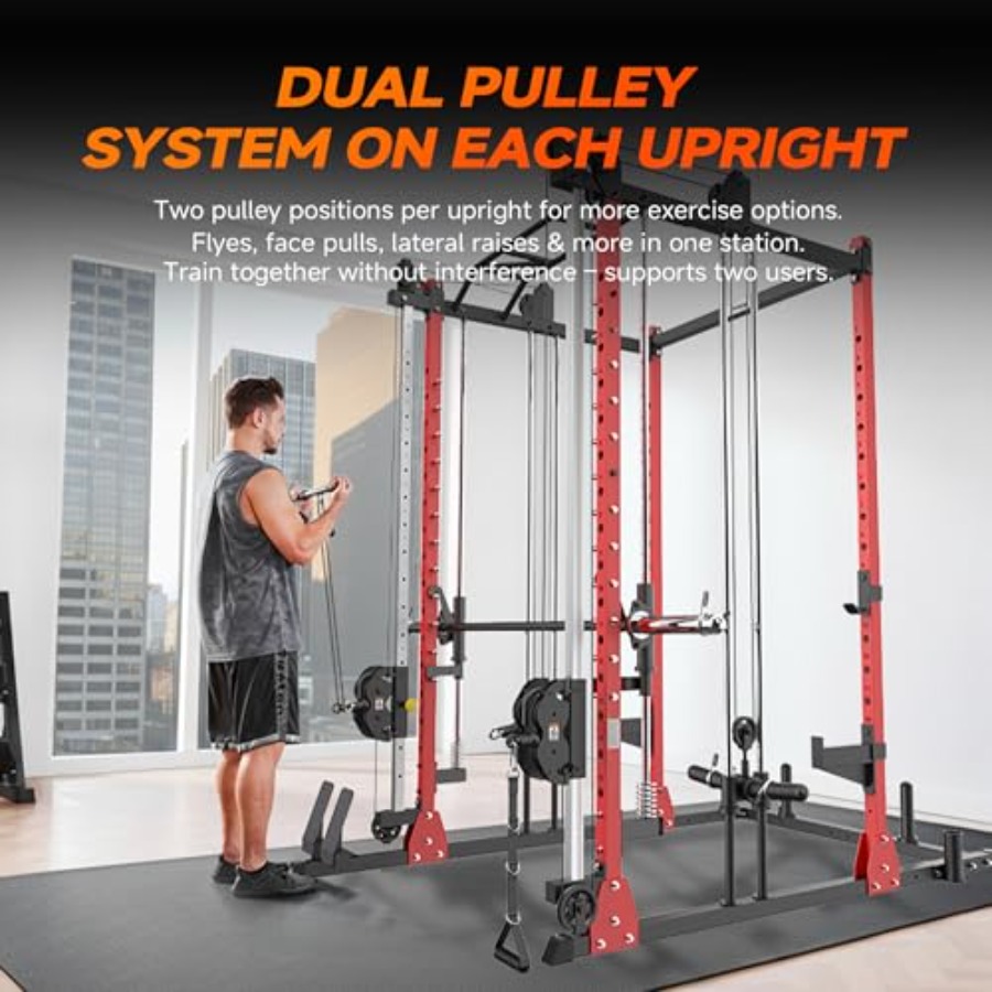 All-in-One Power Rack with Smi - đánh giá và giá Home Gym All In One