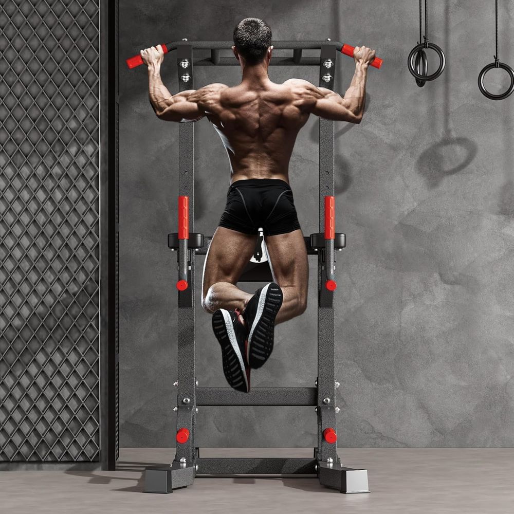 Power Tower Pull Up Bar Dip St - đánh giá và giá Home Gym All In One