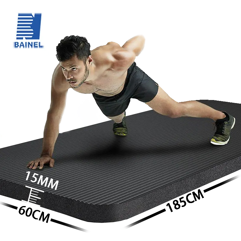 Non-slip Extra Thick 15mm Yoga - đánh giá và giá Home Gym Furniture