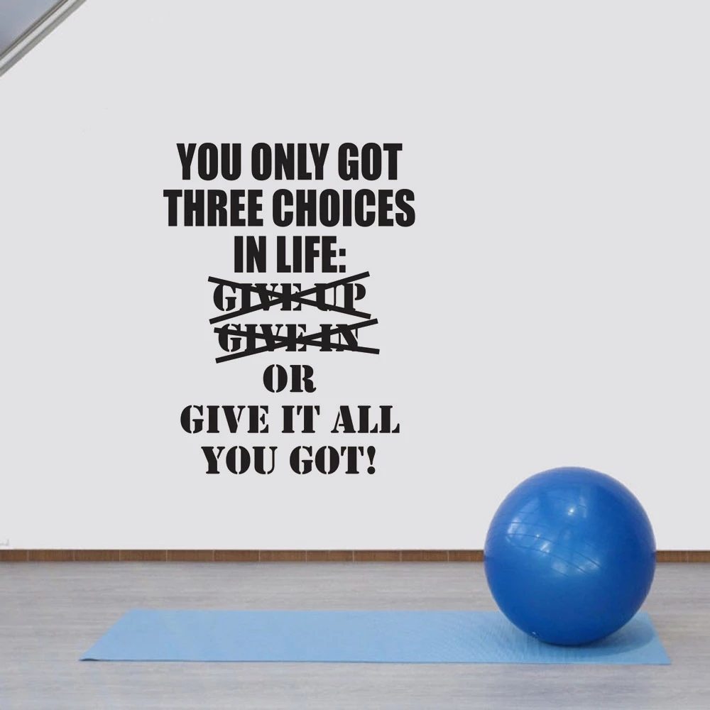 1 pc hot sale GYM culture Wall - đánh giá và giá Home Gym Furniture