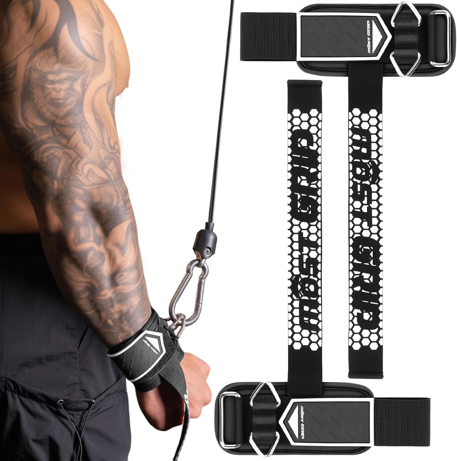 Non-Slip Wrist Straps for Weig - đánh giá và giá Lifting Straps Wrist