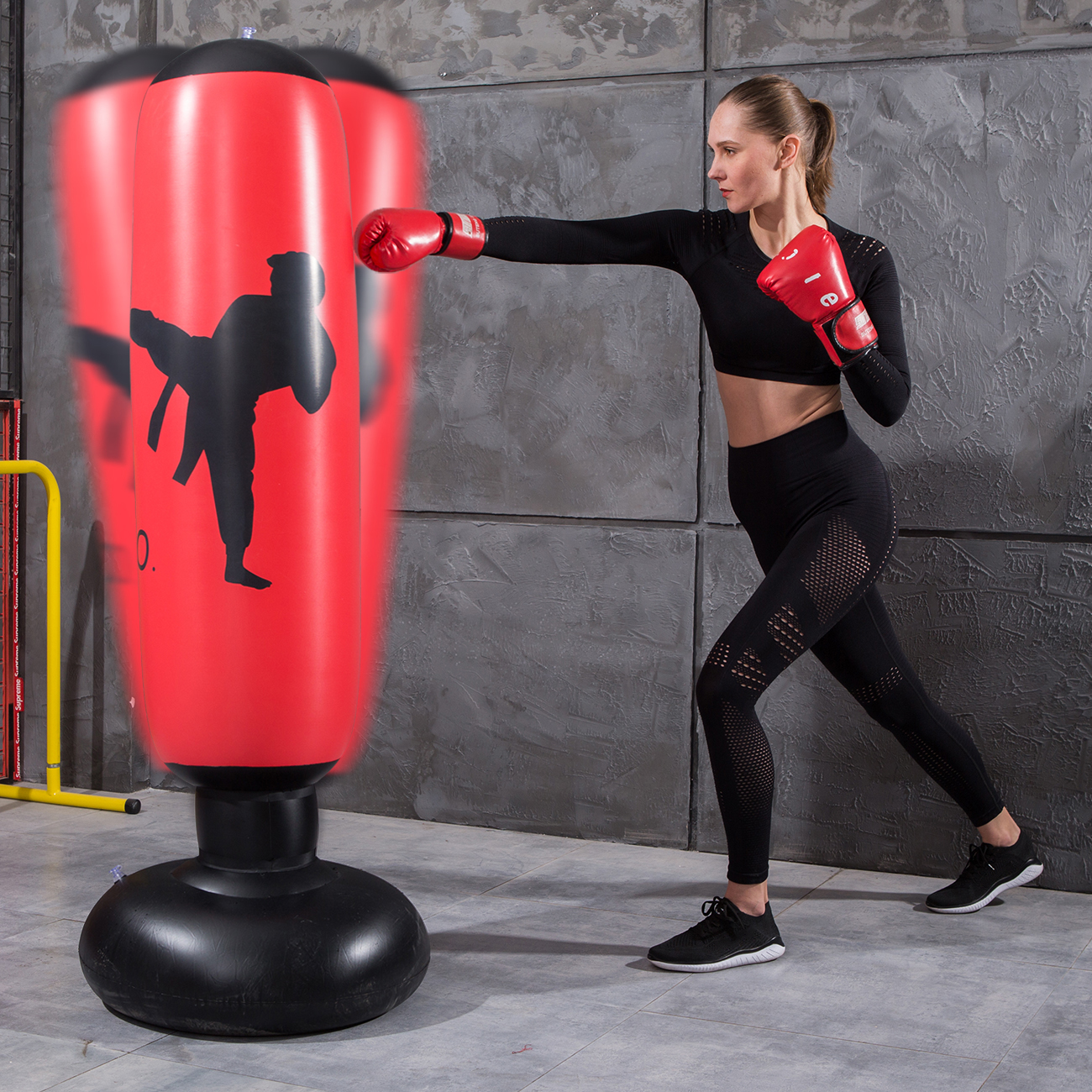 1PC Inflatable Freestanding He - đánh giá và giá Boxing Bag Stand