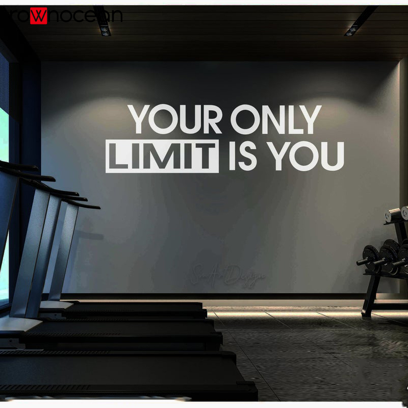 Your only limit is you - Wall  - đánh giá và giá Home Gym Furniture