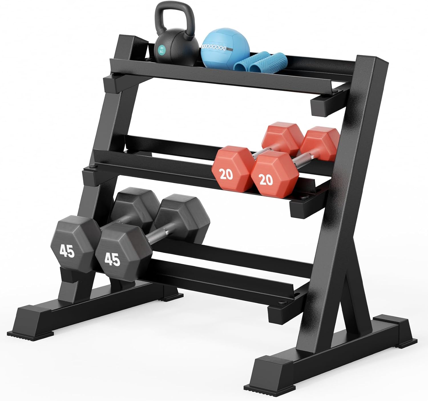 Home Gym Dumbbell Rack, 3 & 5  - đánh giá và giá Home Gym Dumbbells