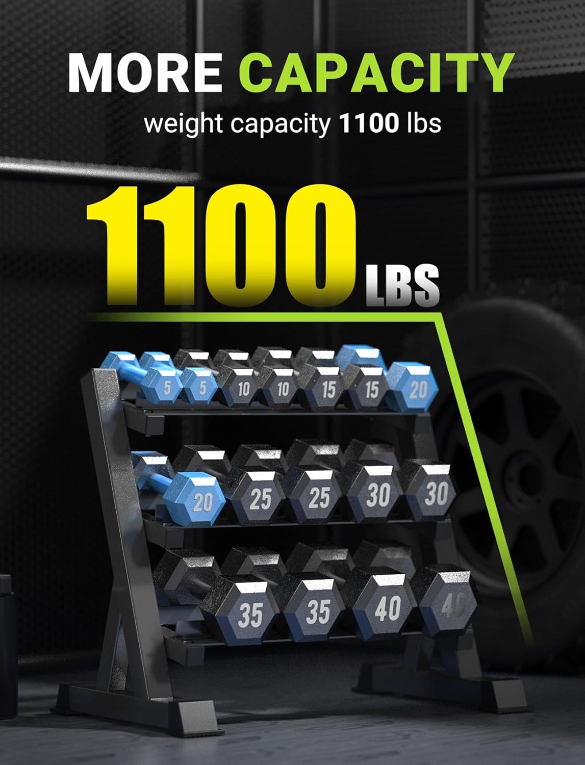 Home Gym Dumbbell Rack, 3 & 5  - đánh giá và giá Home Gym Dumbbells